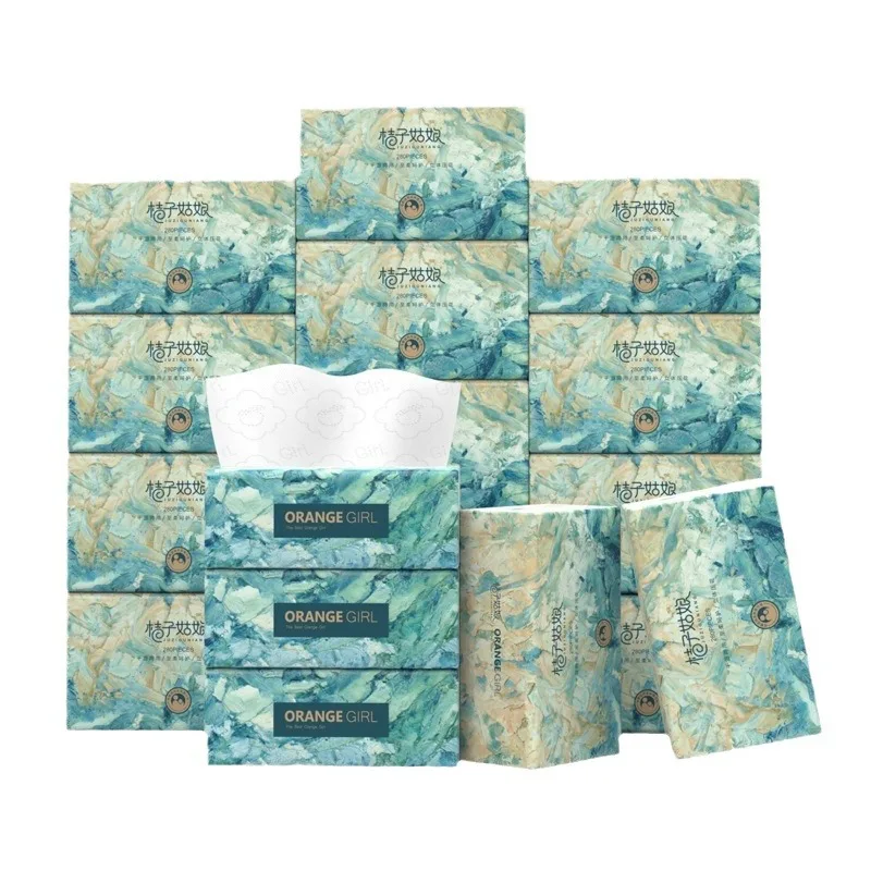 280 Sheets/pack, Thick Tissue Paper, Household Tissue Paper, Toilet Paper, Soft Tissue Paper, 12 Packs/pack