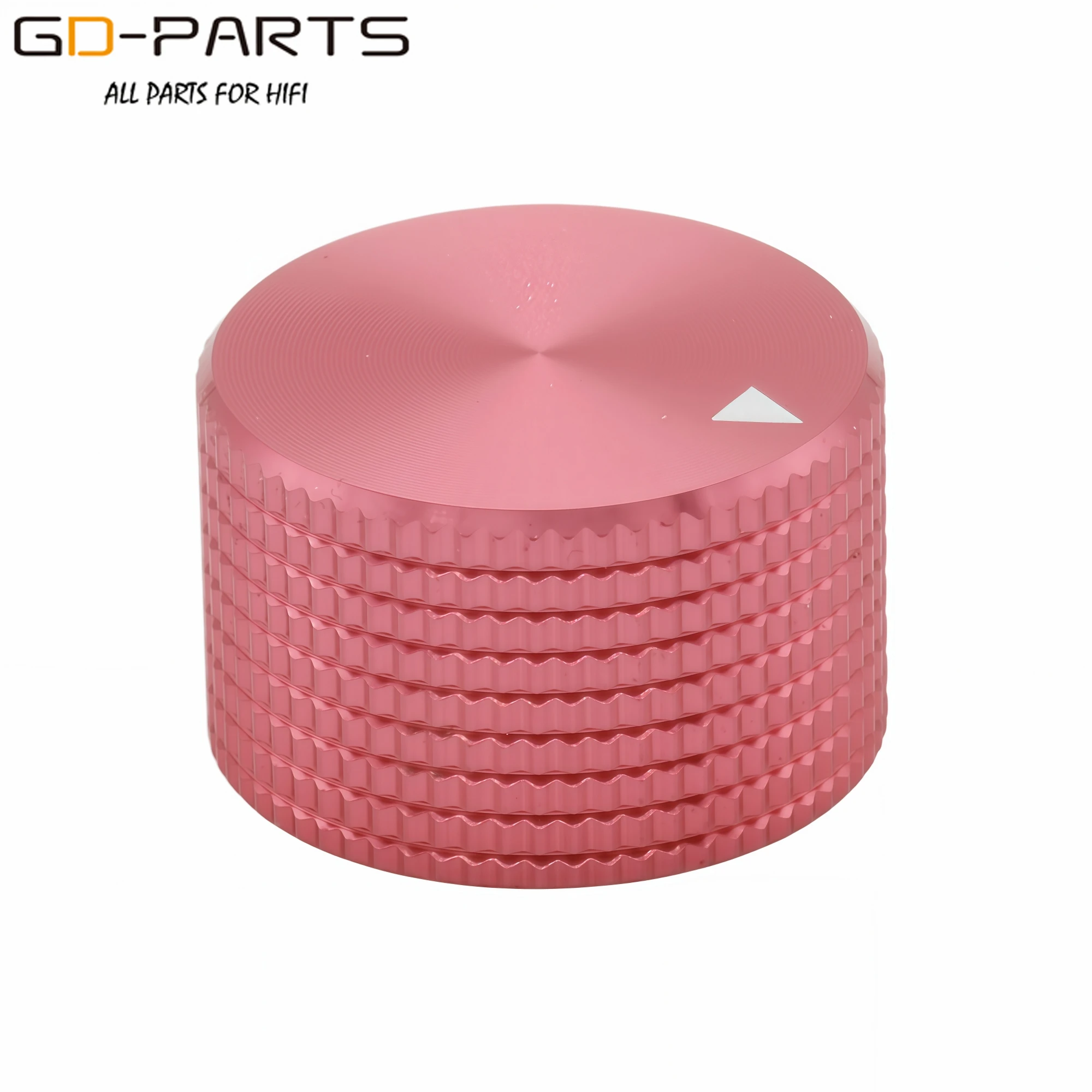 25*15,5mm Solide Voll Aluminium Volumen Potentiometer Knob Knopf Für HIFI Audio Gitarre AMP Wirkung Pedal Schrank 6mm Welle 1 PC