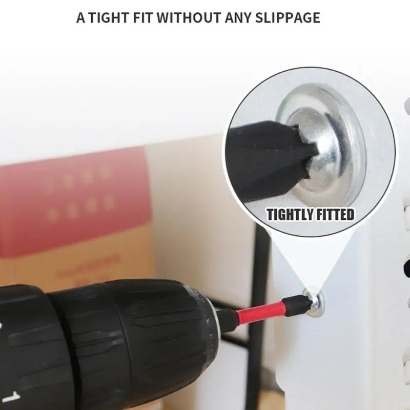 Crosses Tip Impact Bit Strong Retention Professional Steel Drill Bit