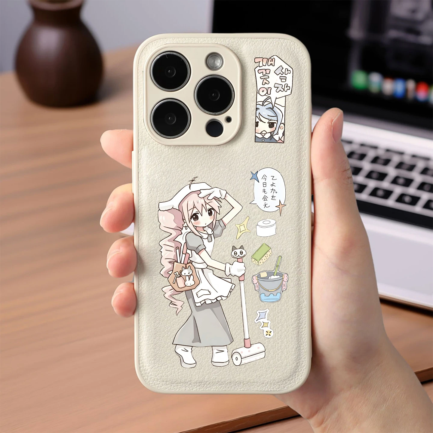 16 Blatt Japanische Süße Mädchen Graffiti-Aufkleber Guzao Anime DIY Spielzeug für Telefon, Flasche, Reisetasche, Ästhetische Aufkleber, Kreative Geschenke – Detail 7
