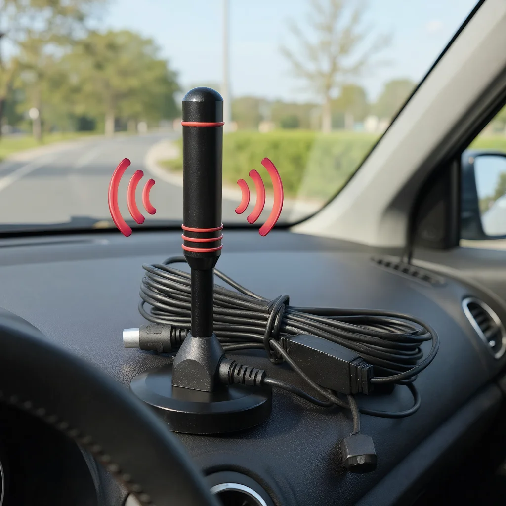 

HD цифровая телевизионная антенна, внутренняя усиленная 200-мильней Ultra HDTV с усилителем, VHF/UHF, быстрый отклик, уличный антенный набор