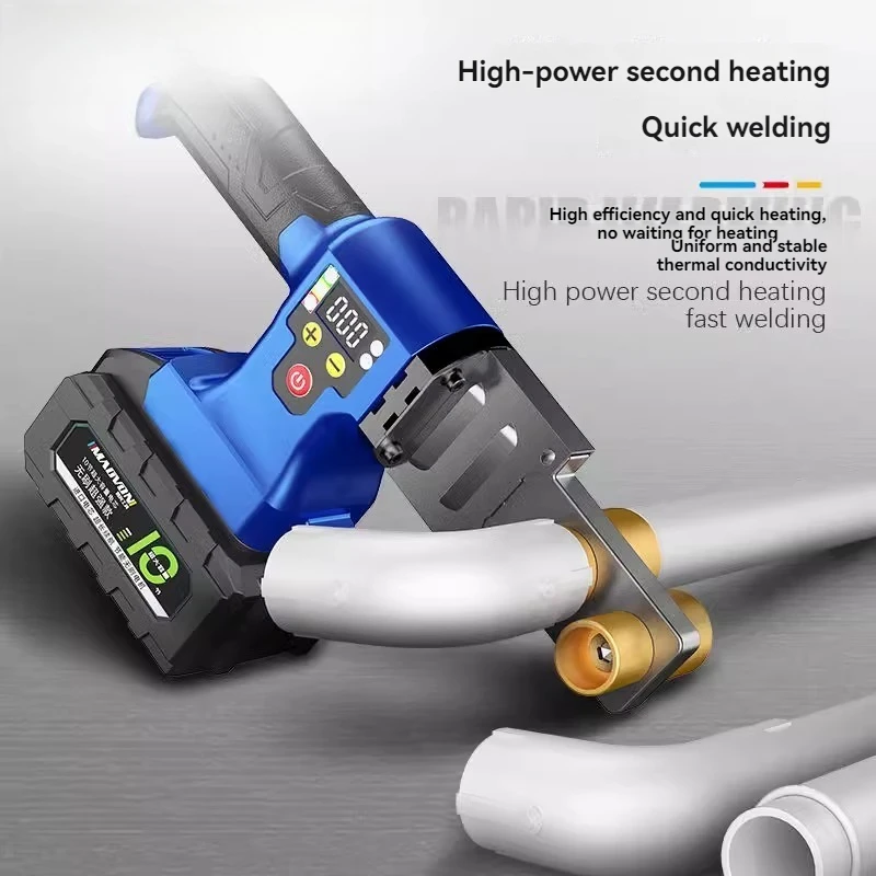 Lithium Electric Hot Melt PPR Water Pipe Hot Melt  Wireless Pipe Hydropower Project Plastic Welding Machine