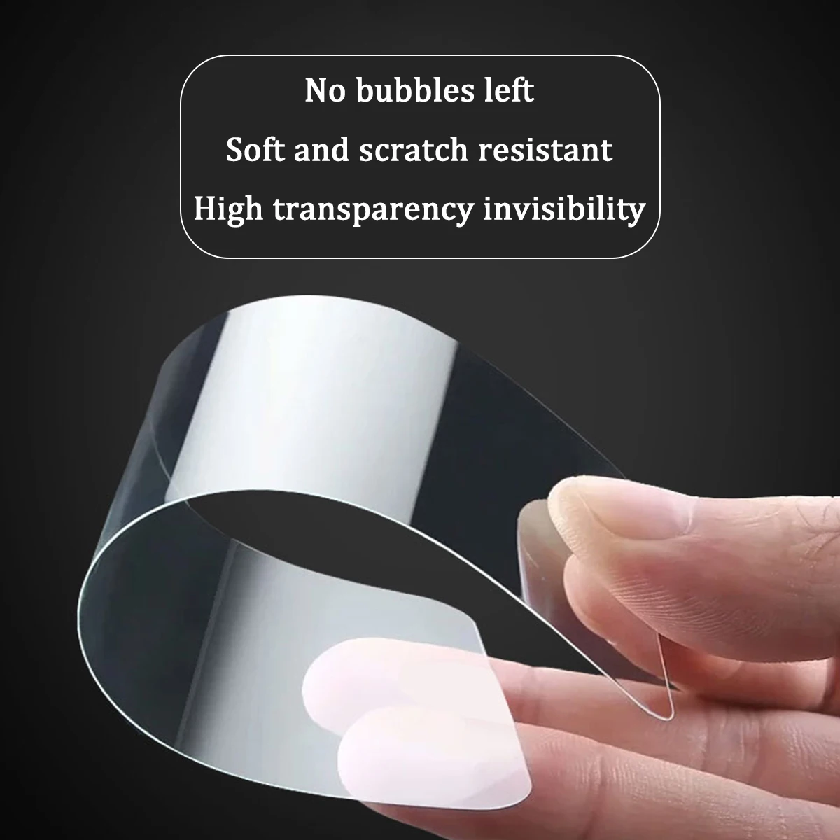 1set Rhino Skin Car Protection Film-Durable Anti-scratch & Waterproof Shield-No Baking Needed, Seamless Transparent Finish - Ult
