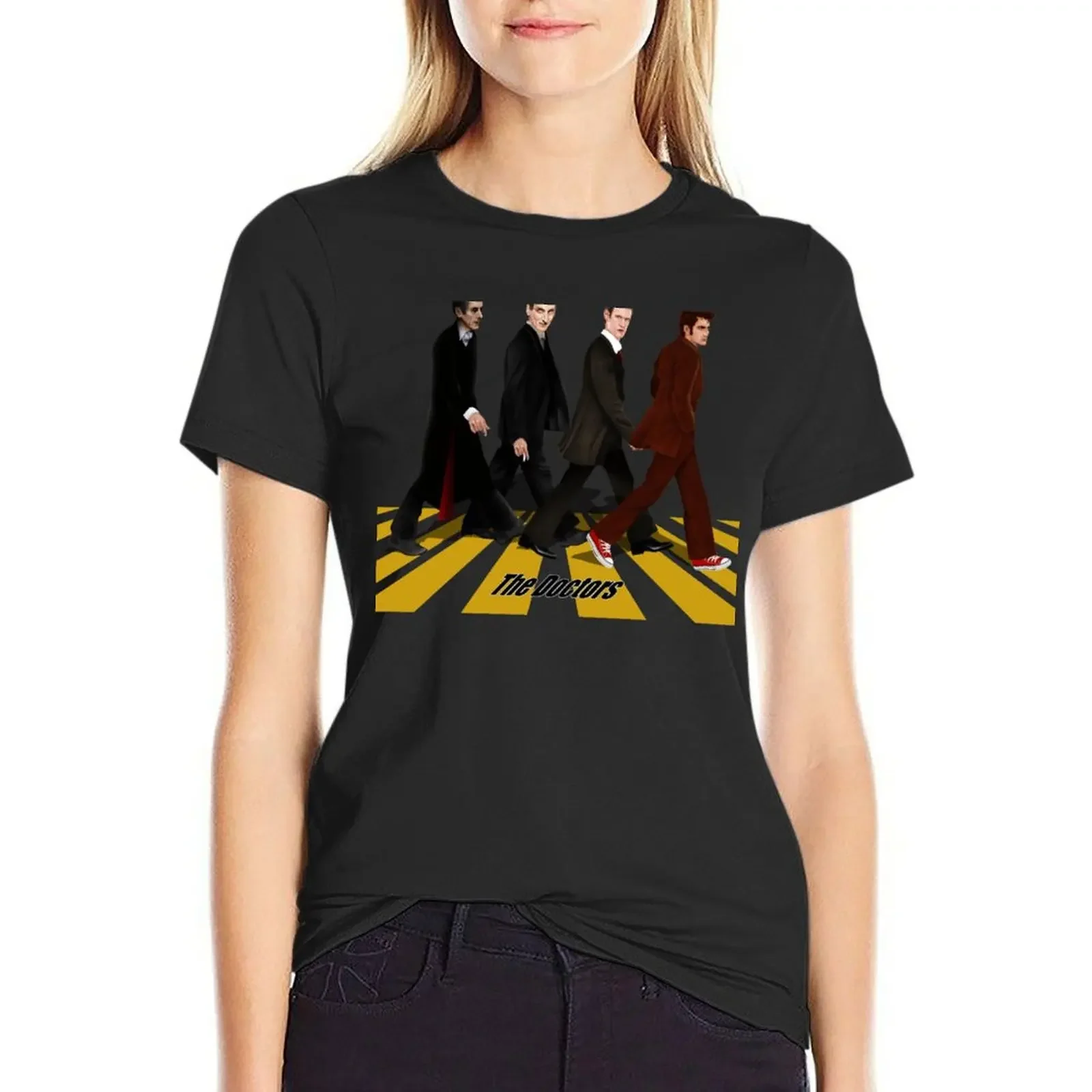 

walk together at abbey road T-Shirt funny quick-drying customs design your own sublime t shirt for Women