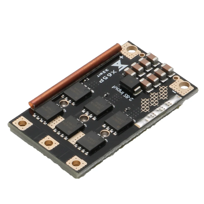 2-8S 65A AM32 ESC 32-bitowy bezszczotkowy kontroler prędkości z modułem 5.2V5A BEC obsługujący elektroniczne hamowanie dla modeli samochodów gąsienicowych RC