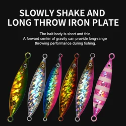 Metal Jigs 20g 30g 40g 60g 80g 100g 150g 200g 3D Eyes 130g Crankbait Trolling Hard Fishing Lure Laser Body Shiny Fishing Tackles