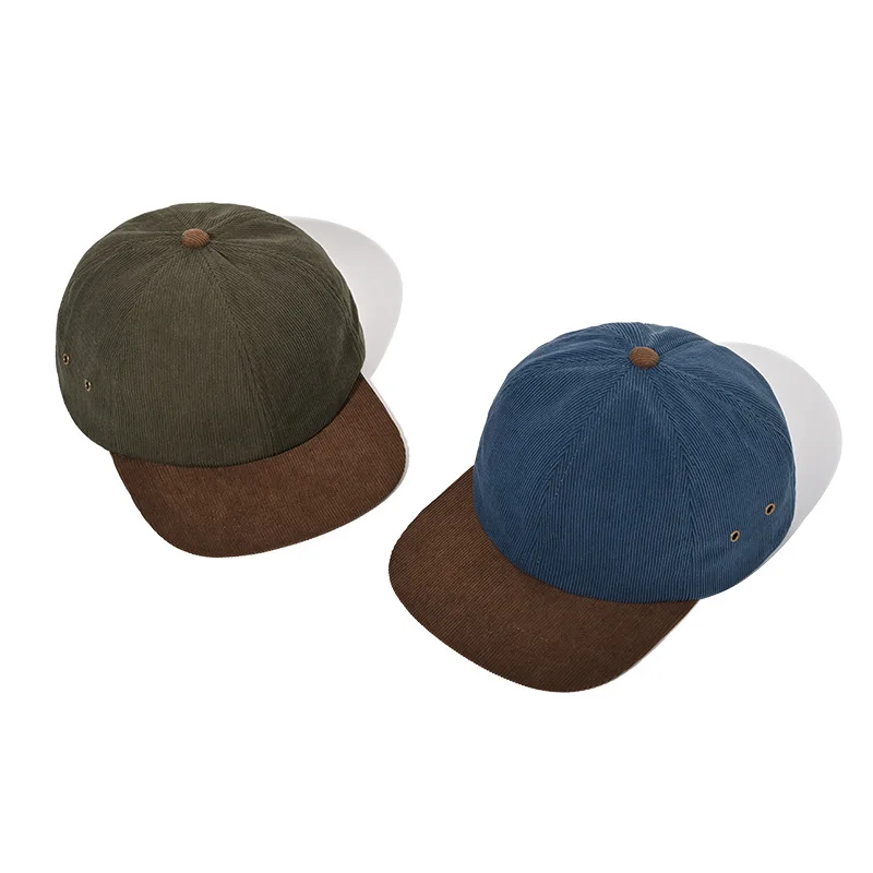 New Arrival Soft Top Winter Corduroy Baseball Cap Herren Casquette Chapeau Hommes Mens Womens Velvet Snapback Hats