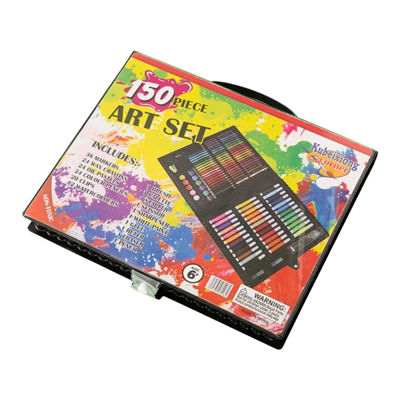 Kits couleur pour enfants, dessin artistique, peinture, fournitures d'art et d'artisanat, coffret cadeau