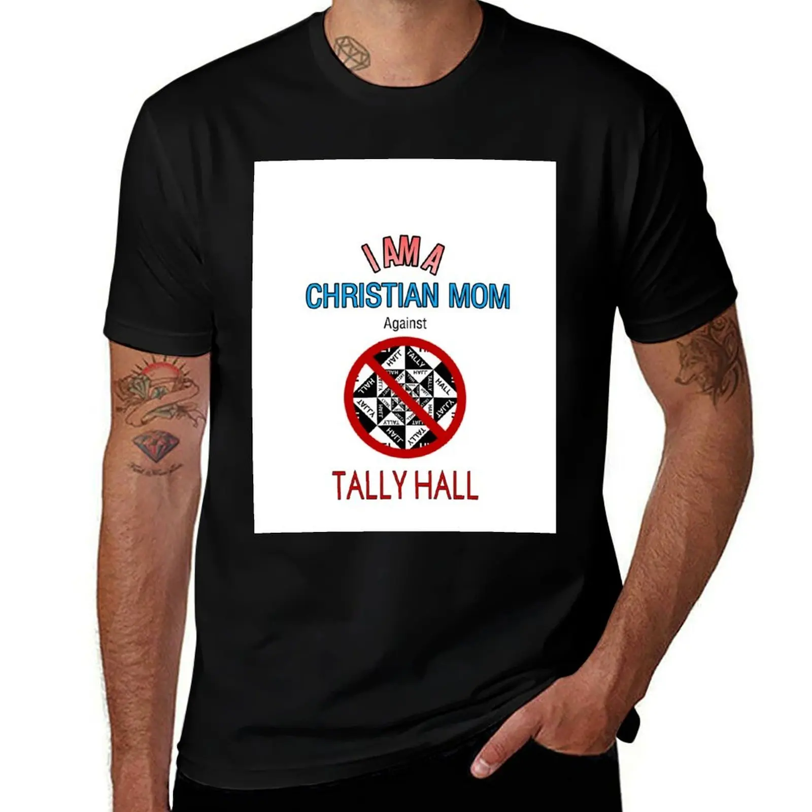 

Christian Moms against Tally Hall T-Shirt Cool Feeling Summer Tee Shirt