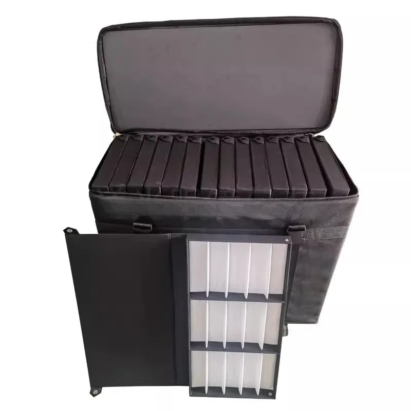 Glasses sample display box, multi-grid 225 pairs of optical myopia frame glasses sample display storage box