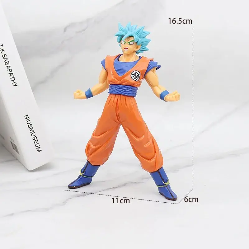 18 cm syn Goku figurka Super Saiyan Anime Dragon Ball Goku DBZ zabawki figurki akcji Model prezenty kolekcjonerskie figurki dla dzieci