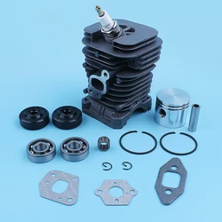 41.1mm Cylinder Piston Crankshaft Bearing Oil Seal Kit For Partner Formula 400 / 5000 350 351 352 370 371 390 401 420 Chainsaw