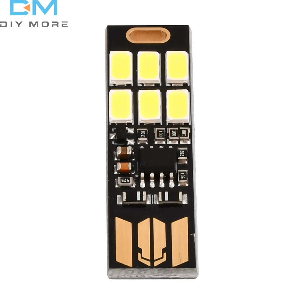 Portatile Mini 5730 USB LED Light 5V Touch Sensor luce notturna dimmerabile per Power Bank Computer Laptop PC Book Reading lampada da tavolo