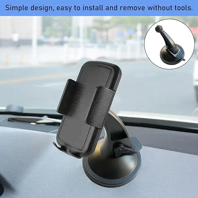

Car Navigation Holder Click Go Suction Cup Ball Mount Replacement For TomTom Trucker Rider GPS Stand Holder Car Accessories