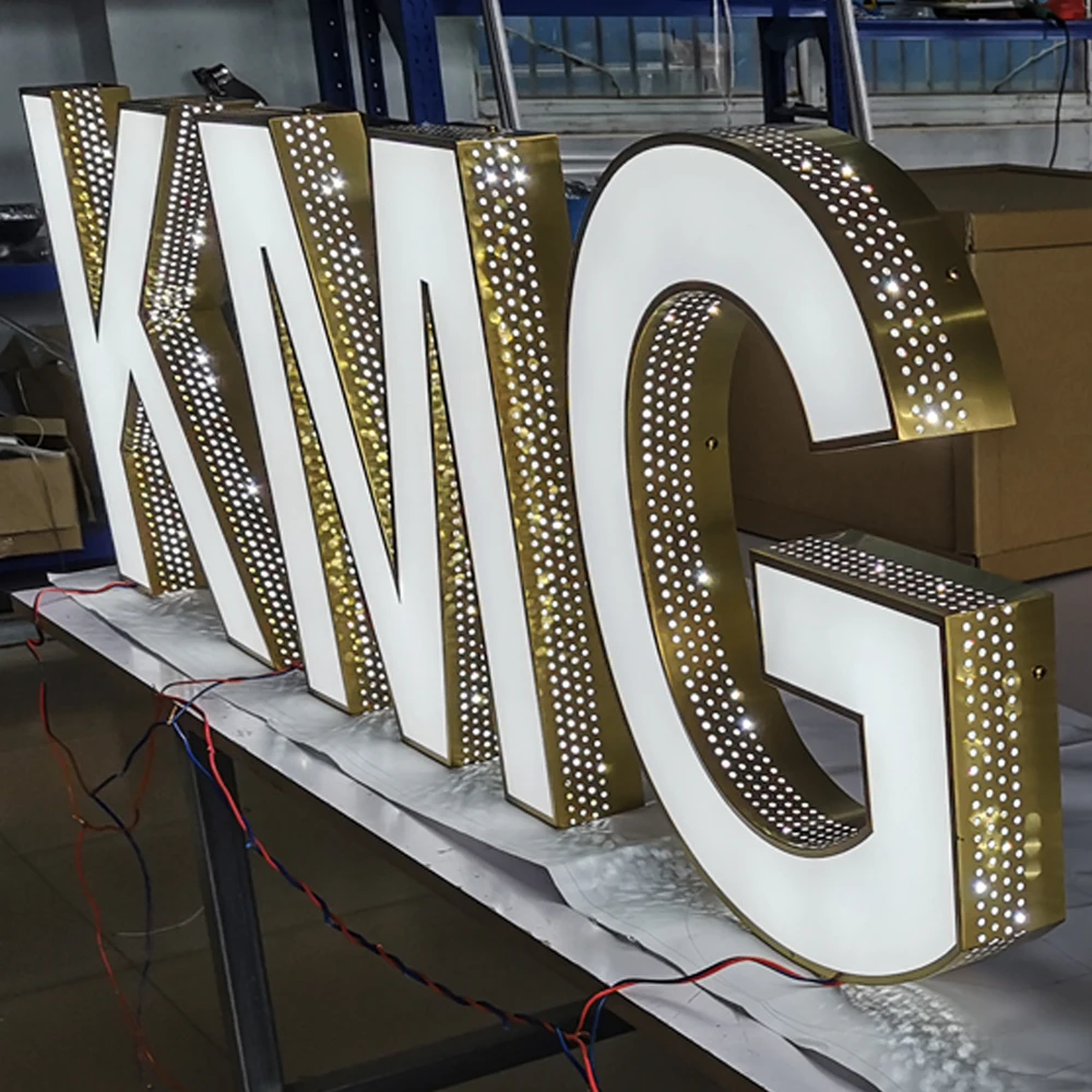 Wholesale Metal Letter Signs LED Channel Signs for Building Advertising