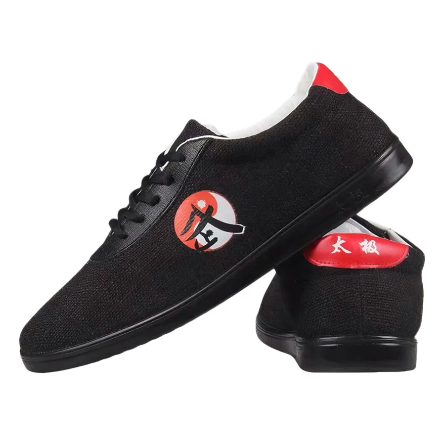 

Canvas Leather Chinese KungFu Martial Arts TaiChi Taekwondo WuShu Karate Sport Shoes Sneakers Adult Karate & Taekwondo Shoes
