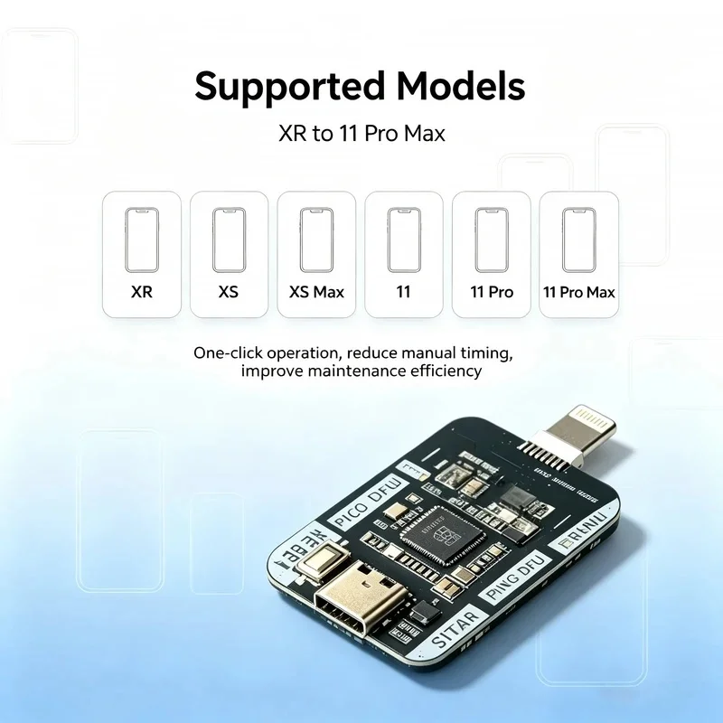 RP2350 USB A RP2350A Dedicated Automatic Engineering Box One Click DFU Restart Data Enter Recovery Mode IPhoneXR-11PM Repair image 5