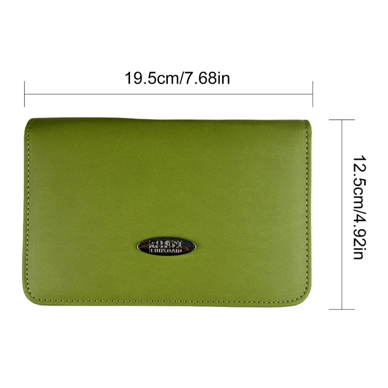 2.2mm-5.0mm Aluminum Circular Knitting Needle with Zippered Case for Knitting Dropshipping