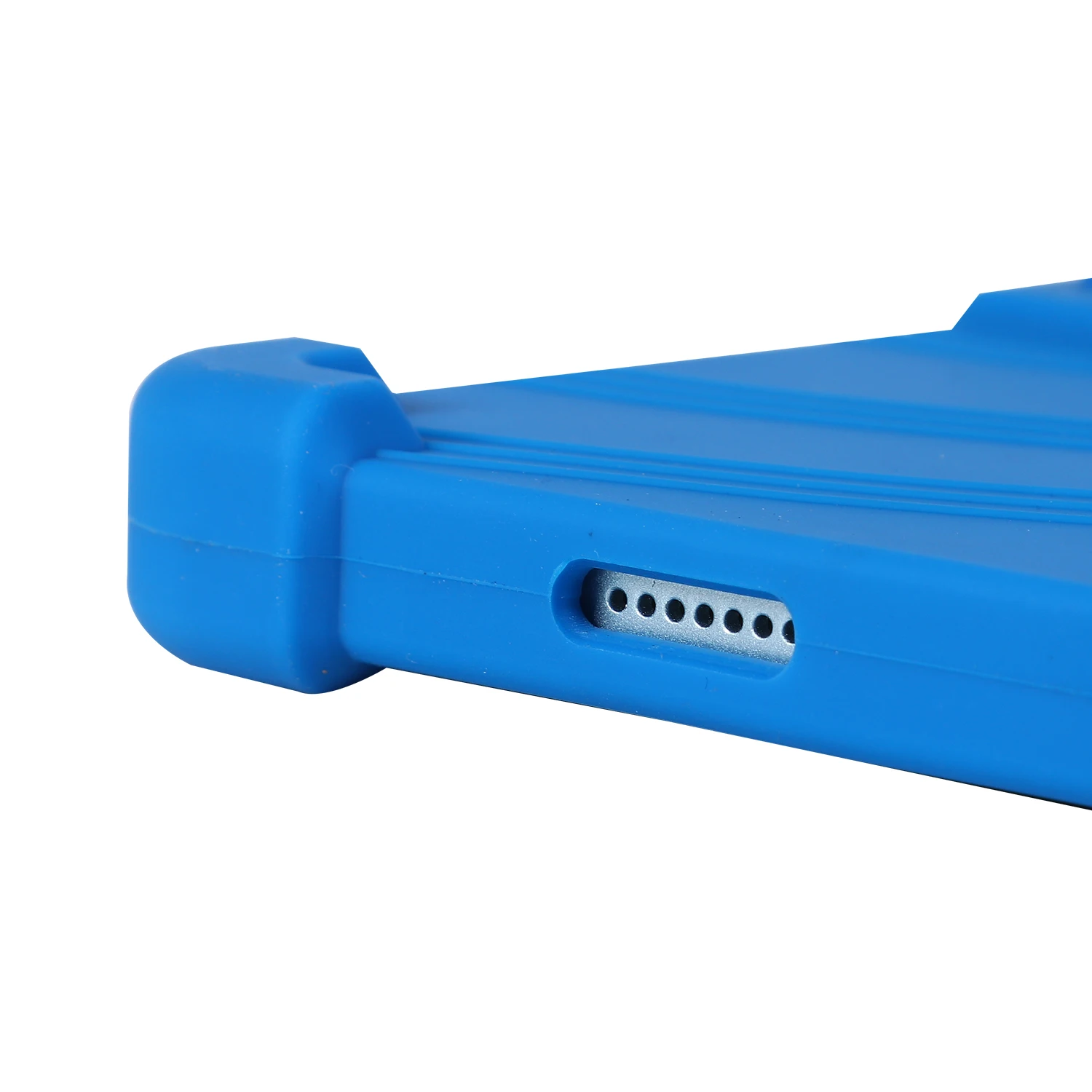 For Doogee U11 / U11 Pro Silicone Case with Kickstand Rugged Protective Cover - Dark Blue