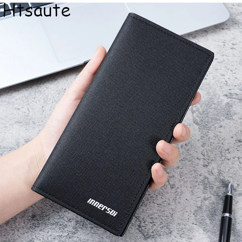 

New Trendy Wallets Men's Luxury Brand Design Long Wallet Zipper Purses Female Short Coin Purse Credit Card Holder cartera