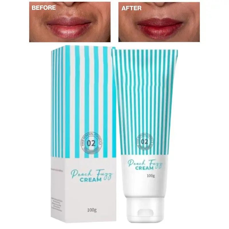 Lip Hair Removal Cream Hair Removal Cream For Face Fuzz Hair Remover Cream Upper Hair Removal Fuzz Remover For Facial 100g