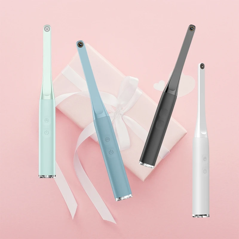 Wireless WIFI Intraoral Camera Dentistry Inspection Endoscope Orthodontist Tool With 6 LED Light For Smartphone-Green Durable