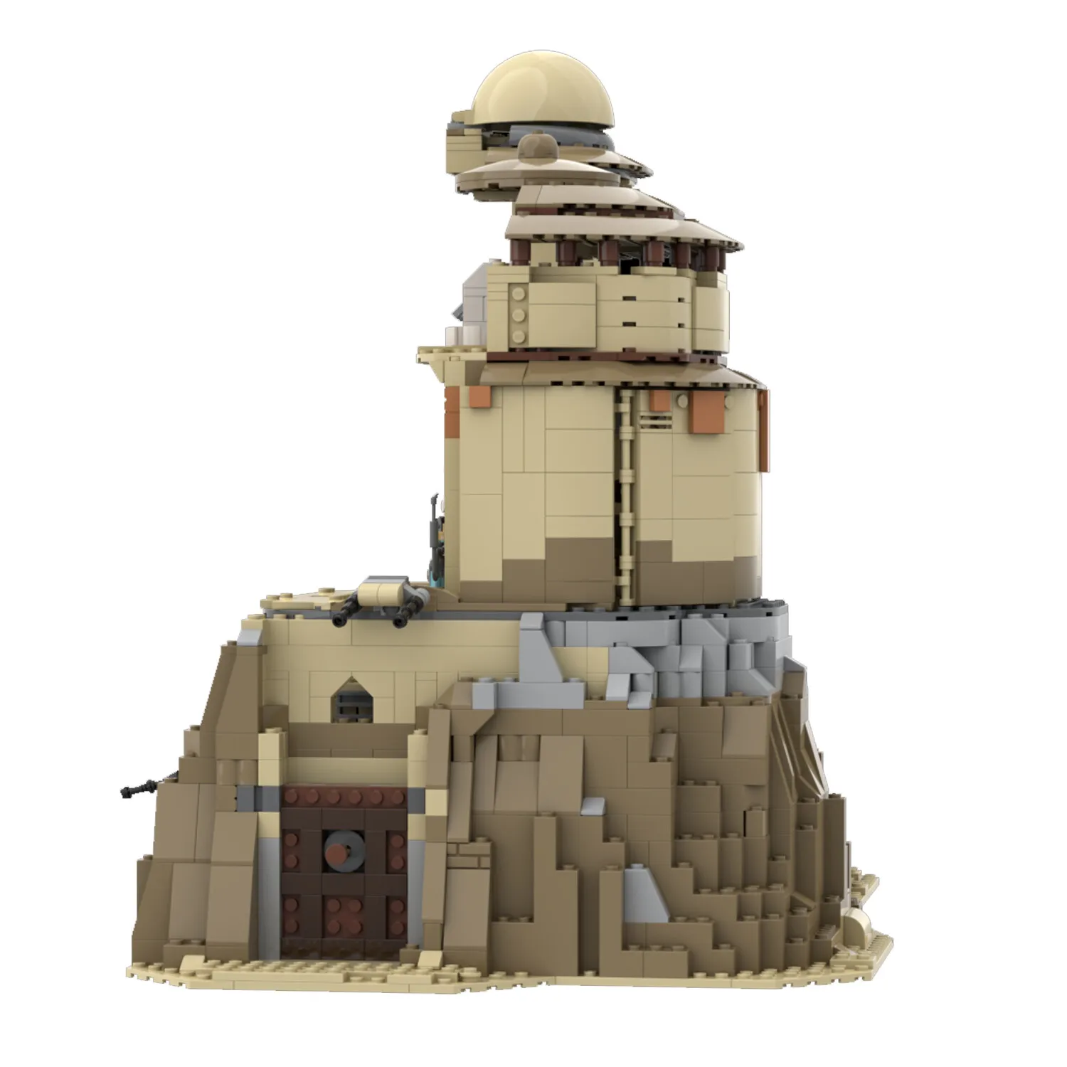 

MOC-108238 Палац с отчетом Ханар и набором строительных игрушек для комнаты Трон 1782, детали