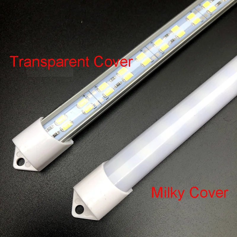 

5pcs Bright 25cm 50cm LED Hard Strip LED Rigid Bar Tube 144 LED/M 2200k Yellow CCT Dual Color 3000k 4000k 6000K Red Green Blue