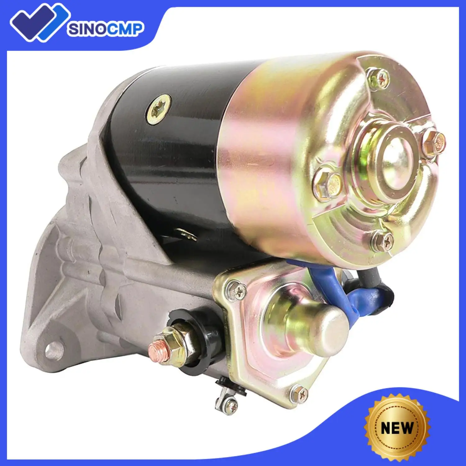 NEW Starter Motor 0-23000-1230, 0-23000-1231, 0-23000-1270, for Komatsu FD70 FD70HE GD521A PC200 PW150 WA200 WA300 86-94