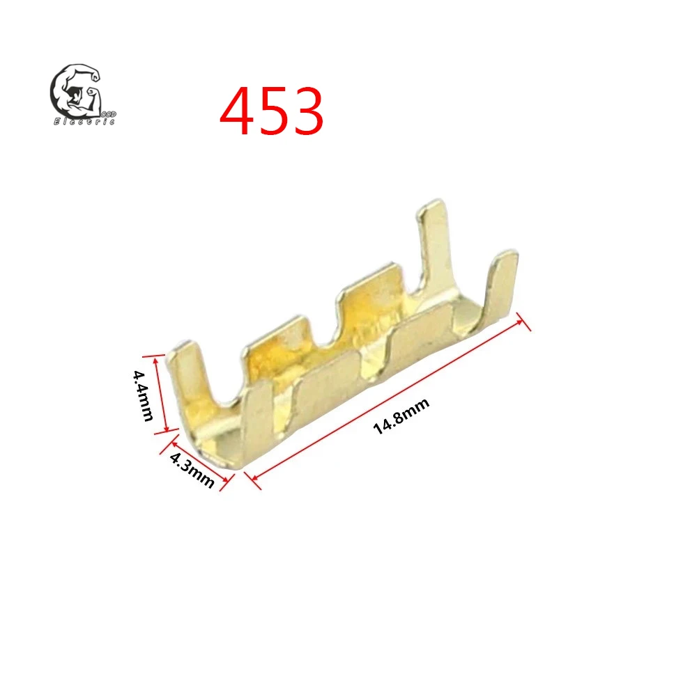 50pcs/100pcs/200PCS 453/453C U-shaped terminal tab cold inserts connectors cold terminal small teeth fascia terminal,0.3-4mm2