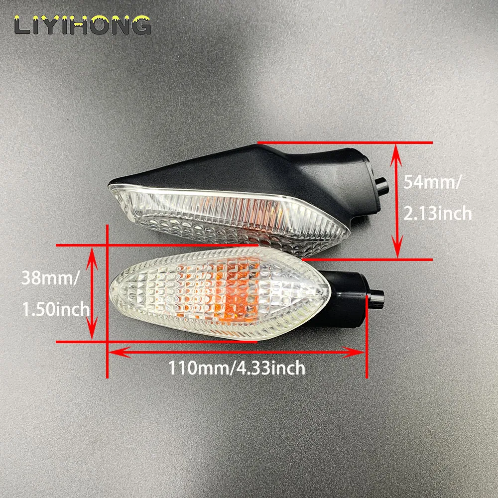 Turn Signal Light Lens For DUCATI MONSTER 695 696 796 797 1100/S/EVO 1200/R Streetfighter 848/1098/1100 Motorcycle Lamp Housing