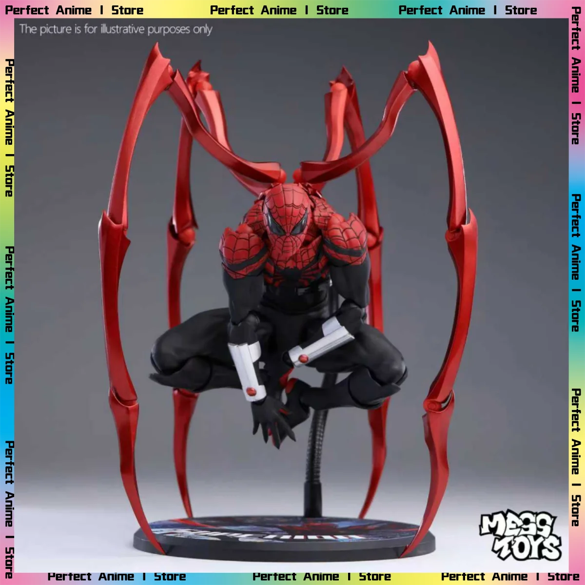 

Presale Zhang Parker Ultimate Spider-Man Ultimate Neighbor Joint Moving Figure Model KO