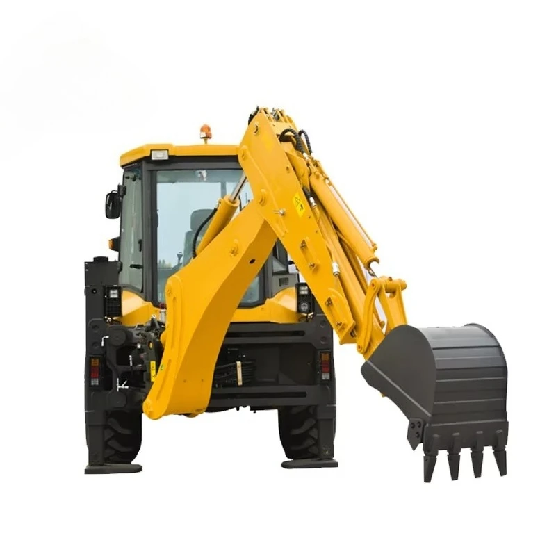 

Compact Skid Steer Loader with Bucket and Attachments, Mini Loader for Farm, Construction, Snow Removal, Landscaping