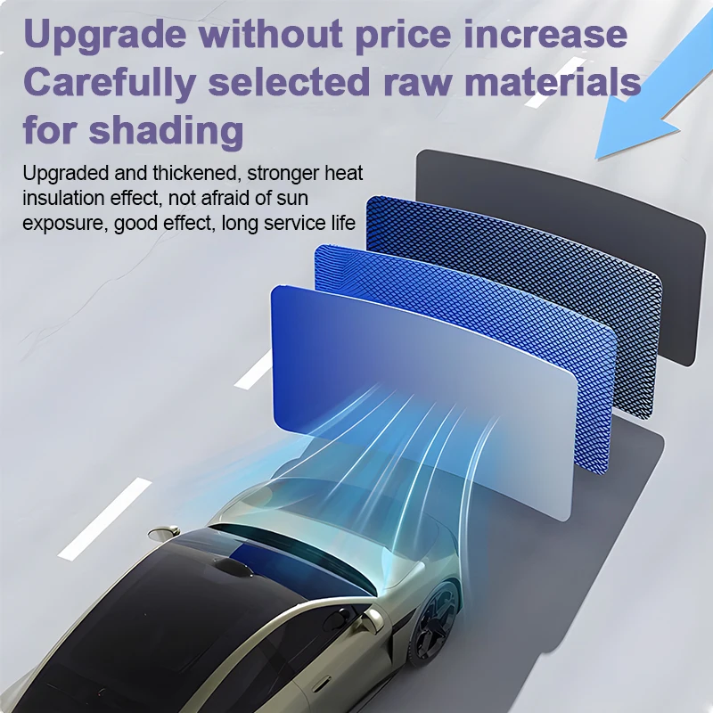 For Nissan Qashqai J11 Accessories 2014~2019 2018 2016 2015 Car Windshield Visor Covers Aluminum Foil SunShade Auto Accesorios view 5