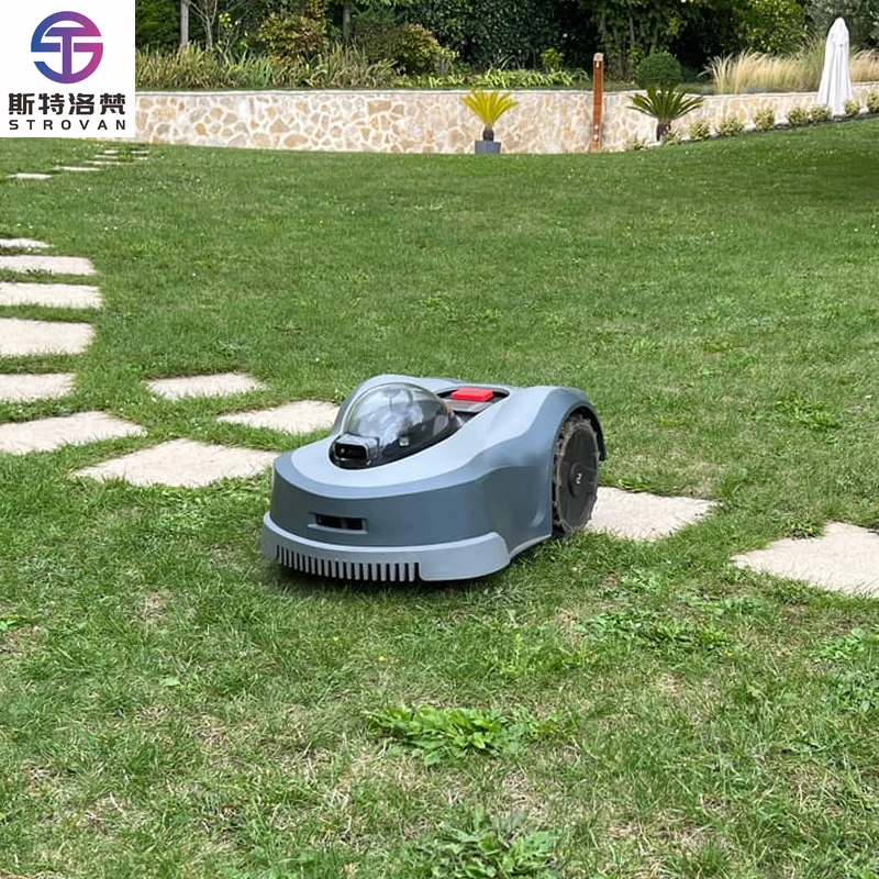 

STLF Robot Agricultural Farming Remote Control Grass Cutter Coreless Lawn Mower for Sale