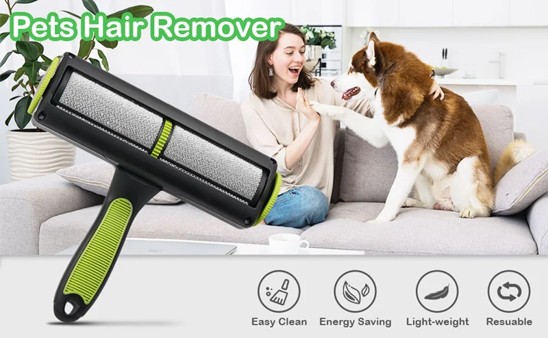 Flusen Roller Hund Haarentferner Haustier BrushRemoves Haare Magie für Tier Wolle Entfernung Katzen Lint Kleidung Reinigung Werkzeuge Liefert – Detail 10