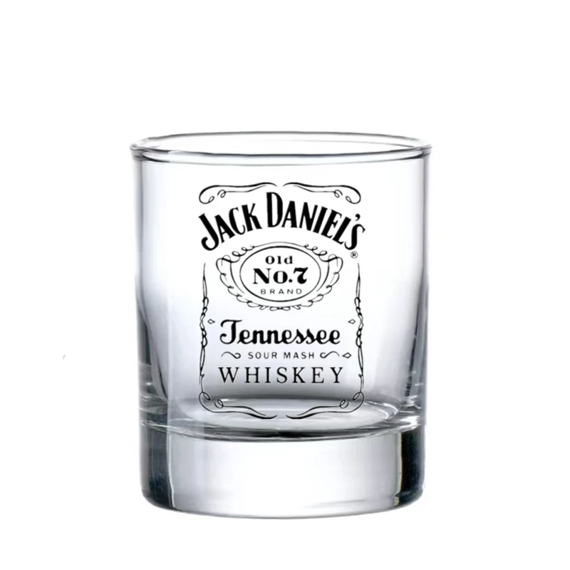 زجاج ويسكي شفاف على الطراز الأمريكي زجاج كحول الخمور زجاج البيرة زجاج سميك مقاوم للحرارة خالي من الرصاص #1
