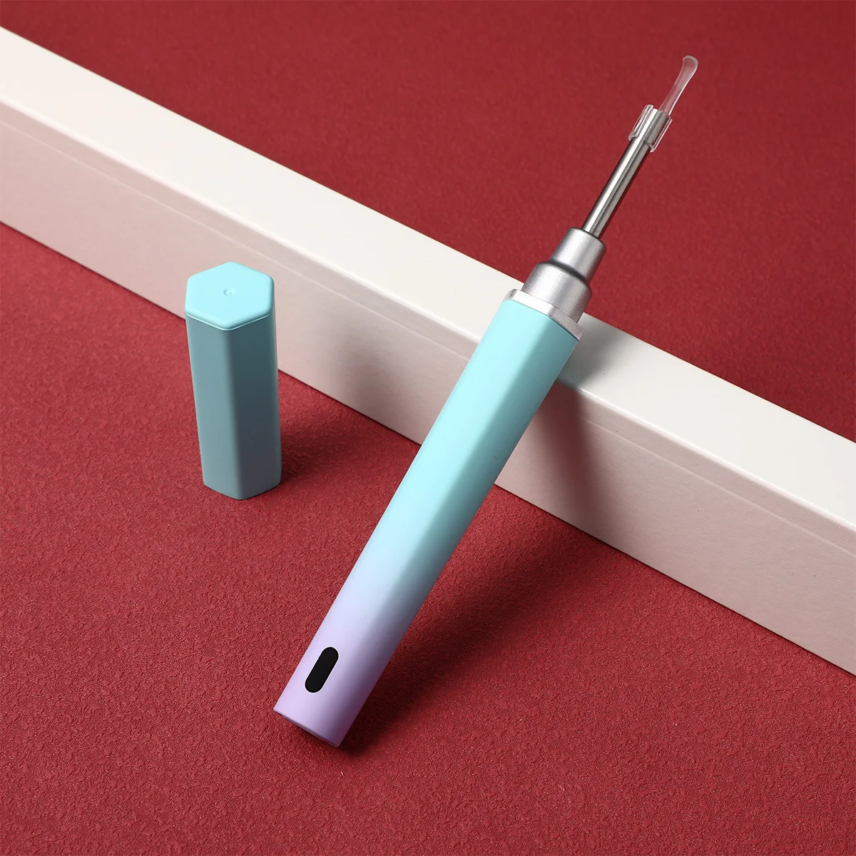 

1 комплект, 1 комплект, набор для удаления воска Hd, 6 сменных насадок, беспроводная камера, портативный инструмент для чистки ушей, визуальный осмотр внутреннего уха