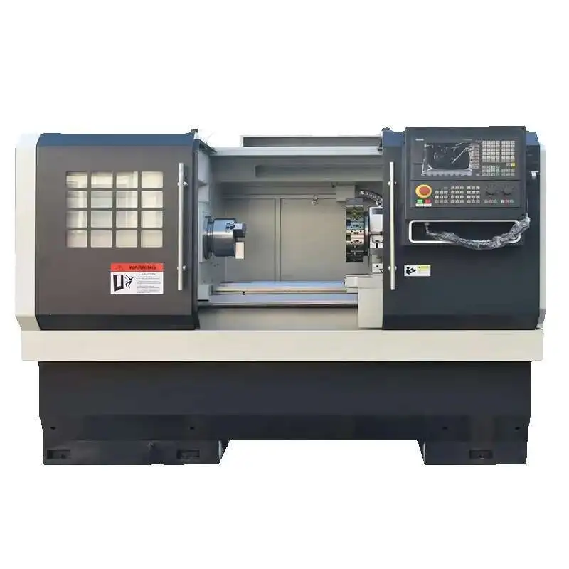 เครื่องกลึงซีเอ็นซีกลึงโลหะราคาประหยัด Ck6140 Ck6132 ขายจากโรงงาน