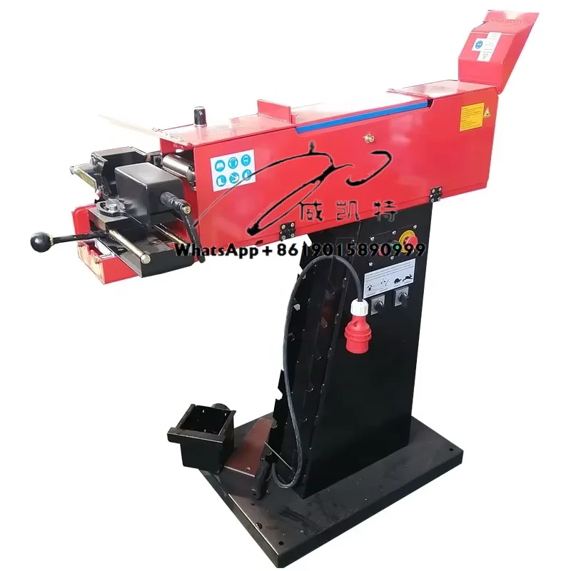 Super Quality Manual Metal Notching Machine Tube/ Pipe Cutting & Deburring Belt Sander Used Condition