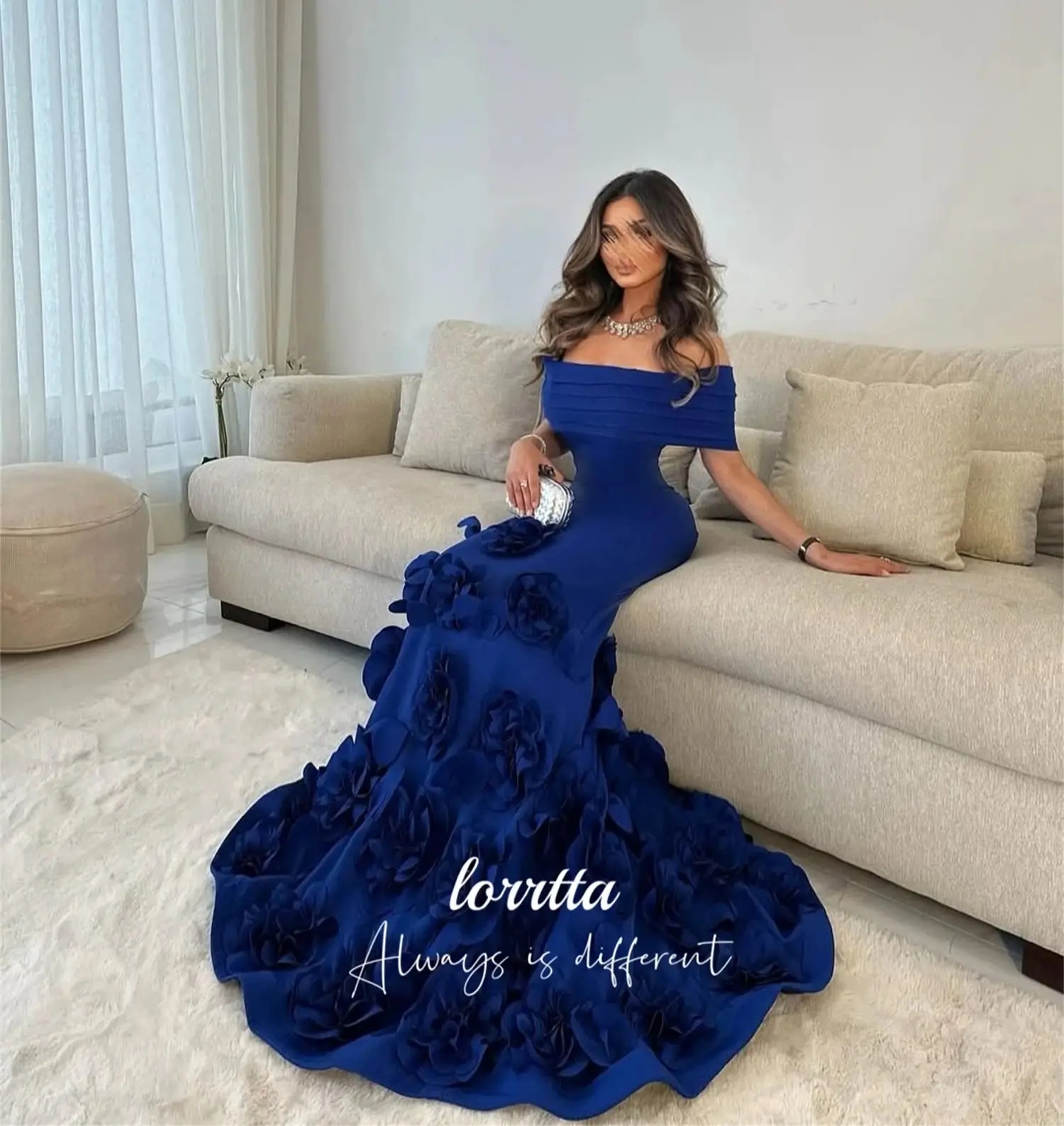 Loretta Aangepaste Sharon Happy Avondjurken Luxe Dames Avondjurk Elegante Feestjurken voor Speciale Gelegenheden Zeemeermin