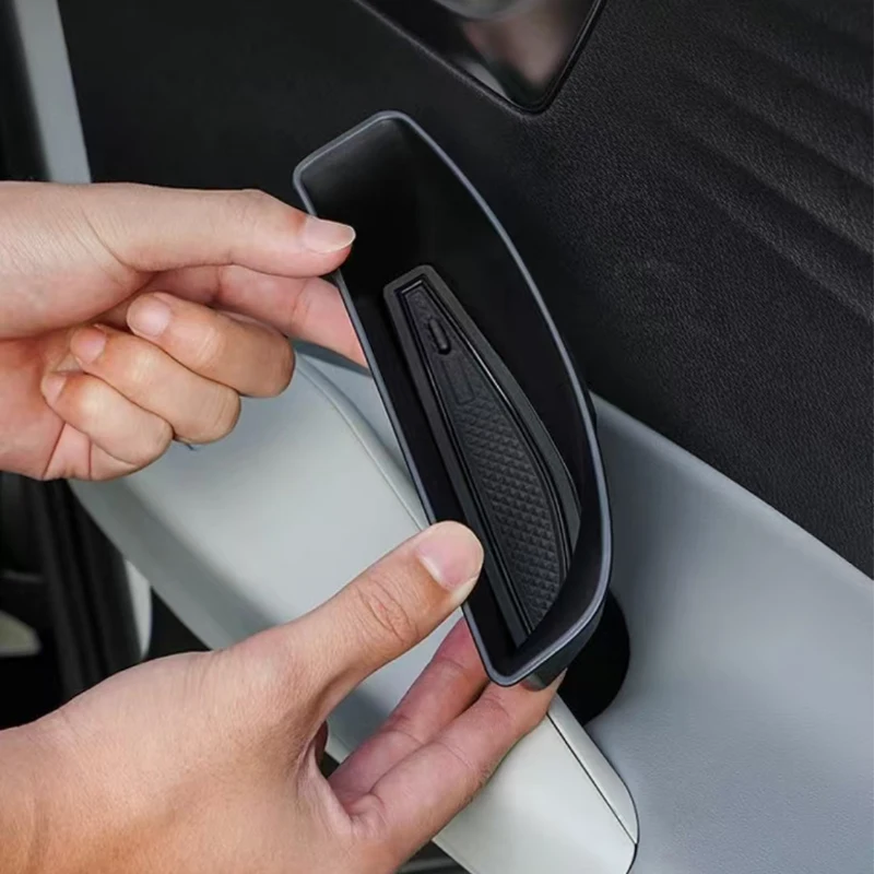 ABS باب السيارة صندوق تخزين برميل الداخلية ل Volkswagen VW ID4 ID 4 ID.4 CROZZ 2021-2025 اكسسوارات السيارات #5