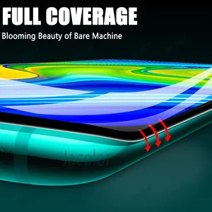 1-3 PCs Hydrogel-Film für Xiaomi Redmi Note 9 S Pro 9 S 9Pro Promax Heck Objektiv Xioomie Hinterobjektiv für Hinweis 9S 600D 12 Hauptverkäufe Redmi Heckbildschirm Note 9s - №12