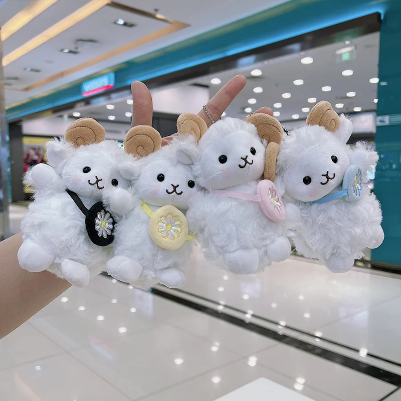 Children Soft White Sheep Plush Doll Baby Cute Animal Doll Girls Baby Stuffed doll Home Toys Sleeping Mate Stuffed Plush Toys