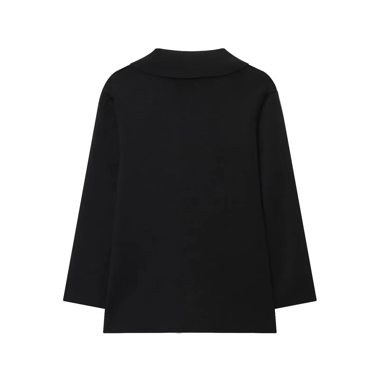 JNLEAOG otoño nuevo conjunto de falda Midi Jaet de punto de doble botonadura para mujer traje largo de dos piezas para ir al trabajo Sle Faionable