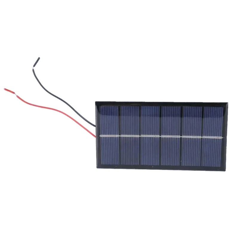 3.0V 220MA Solar Panel Drop Glues Board Solar Panel Polycrystalline Silicon Board for Toy Car Battery Power