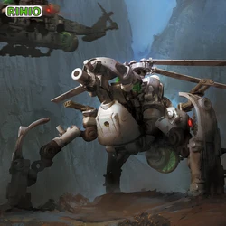 RIHIO Transform Robot MM-010 Dragonfly Helicopter National Creation 1:60 Assembly Transformer Mech Movie Action Figure Toy Gifts