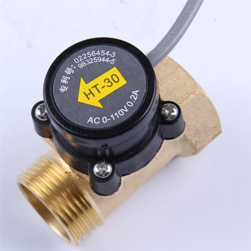 A20F-HT-30 110V 1 Inch Electronic Magnetic Tube Flow Sensor Switch Boosting Circulation Water Pump Pipe Pressure Control Valve