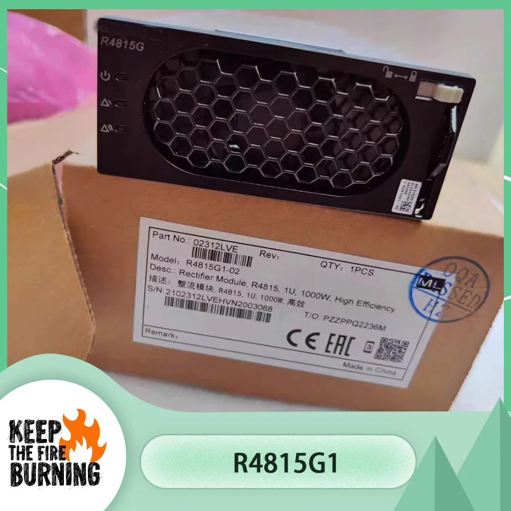 

Для модуля выпрямителя переключения мощности HUAWEI 48V15A R4815G1-02 R4815G1