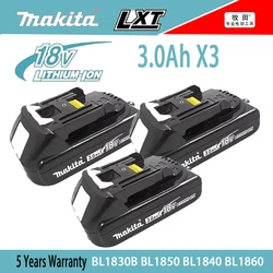 100% original Makita 18v battery and charger BL1860 BL1850B BL1850 BL1840 BL1830 battery and charger 18v 9.0Ah replacement power